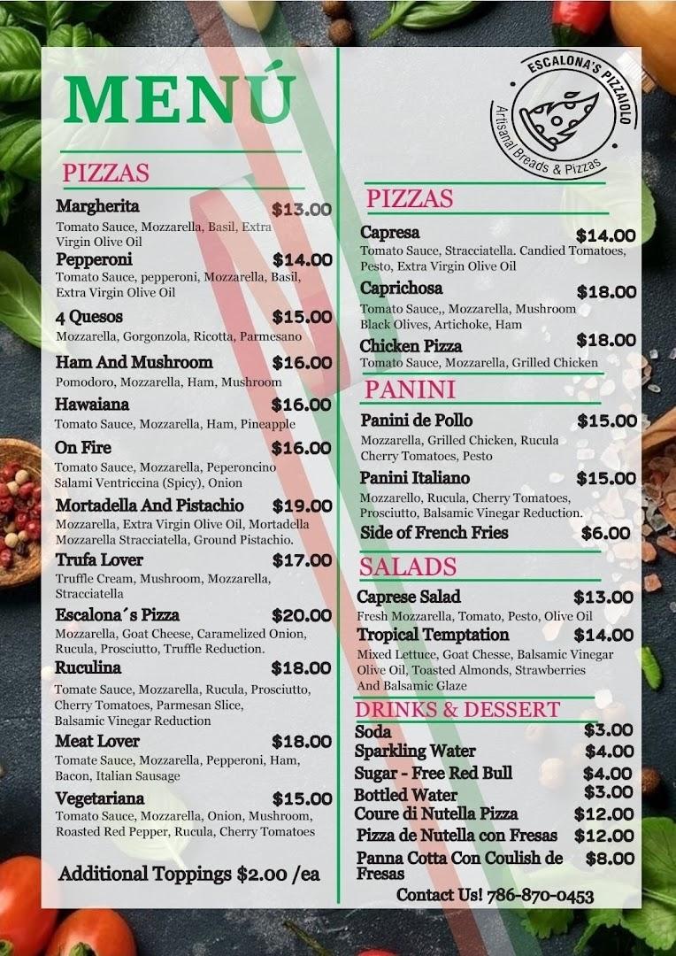 Escalona's Pizzaiolo